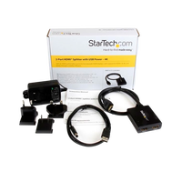 StarTechcom Multiplicador de Vídeo HDMI de 2 Puertos