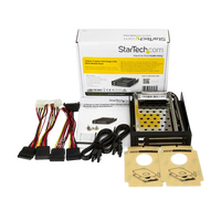 StarTechcom Backplane 2 Discos Duros HDD SATA  Accesorio