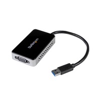 StarTechcom Adaptador de Vídeo Externo USB 30 a VGA con Hu
