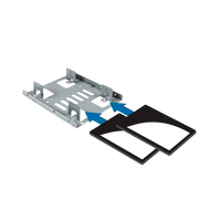 StarTechcom Bracket Adaptador Bandeja de Montaje 2 Unidades