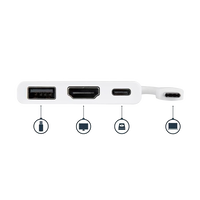 Startechcom Adaptador Multifunción UsbC a HDMI 4K