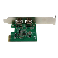 StarTechcom 2 puertos Firewire 400 PCIE  Adaptador