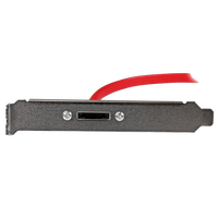 StarTechcom Cabezal Bracket Puerto SATA a eSATA  Adaptador