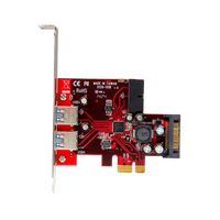 StarTechcom PCIE 4 X USB 30 Adaptador StarTechcom PCIE 4 X USB 30 Adaptador