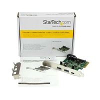 StarTechcom Tarjeta Combo PCI Express de 5 Puertos