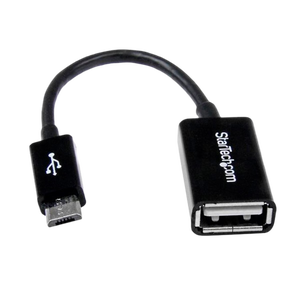 StarTechcom micro USB macho a USB A hembra OTG Cable StarTechcom micro USB macho a USB A hembra OTG Cable
