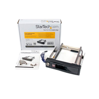 StarTechcom HSB100SATBK  Rack frontal disco SATA Hot Swap