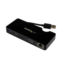 StarTechcom replicador USB 30 HDMI VGA  Dock station