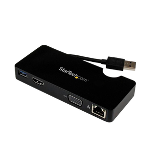 StarTechcom replicador USB 30 HDMI VGA Dock station StarTechcom replicador USB 30 HDMI VGA Dock station