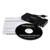 StarTechcom replicador USB 30 HDMI VGA  Dock station