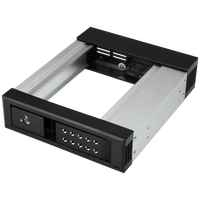 StarTechcom Bahía Removible de Disco Duro para Unidades de 35 SATASAS de Aluminio Accesorio de Almacenamiento Interno StarTechcom Bahía Removible de Disco Duro para Unidades de 35 SATASAS de Aluminio Accesorio de Almacenamiento Interno