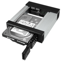 StarTechcom Bahía Removible de Disco Duro para Unidades de 35 SATASAS de Aluminio Accesorio de Almacenamiento Interno StarTechcom Bahía Removible de Disco Duro para Unidades de 35 SATASAS de Aluminio Accesorio de Almacenamiento Interno