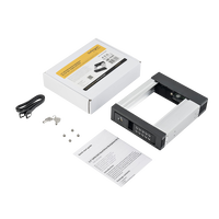 StarTechcom Bahía Removible de Disco Duro para Unidades de 35 SATASAS de Aluminio Accesorio de Almacenamiento Interno StarTechcom Bahía Removible de Disco Duro para Unidades de 35 SATASAS de Aluminio Accesorio de Almacenamiento Interno