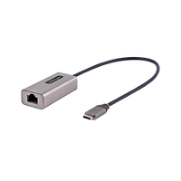 StarTechcom Adaptador de Red Ethernet USBC a RJ45 Dongle USB Tipo C StarTechcom Adaptador de Red Ethernet USBC a RJ45 Dongle USB Tipo C