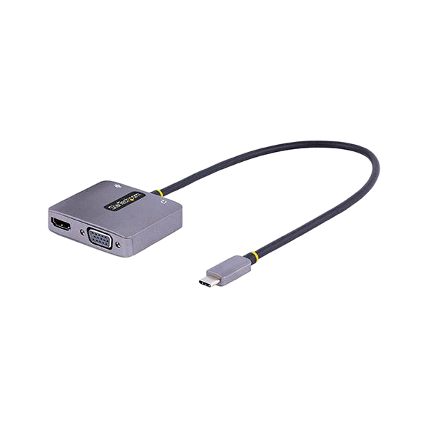 StarTechcom Adaptador de Vídeo USB C a HDMIVGA 4K HDR PD 30 de 100W StarTechcom Adaptador de Vídeo USB C a HDMIVGA 4K HDR PD 30 de 100W