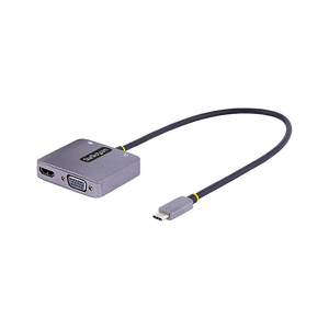 StarTechcom Adaptador de Vídeo USB C a HDMIVGA 4K HDR PD 30 de 100W