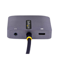 StarTechcom Adaptador de Vídeo USB C a HDMIVGA 4K HDR PD 30 de 100W StarTechcom Adaptador de Vídeo USB C a HDMIVGA 4K HDR PD 30 de 100W