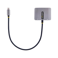 StarTechcom Adaptador de Vídeo USB C a HDMIVGA 4K HDR PD 30 de 100W StarTechcom Adaptador de Vídeo USB C a HDMIVGA 4K HDR PD 30 de 100W