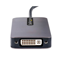 StarTechcom Adaptador de Vídeo USBC HDMIVGADVI 4K 60Hz Aluminio StarTechcom Adaptador de Vídeo USBC HDMIVGADVI 4K 60Hz Aluminio