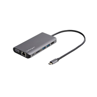 StarTechcom Adaptador Multipuertos USBC con HDMI o VGA Docking Station
