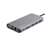 StarTechcom Adaptador Multipuertos USBC con HDMI o VGA Docking Station