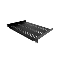 StarTechcom Bandeja Estante Ventilado 1U Voladizo para Rack 19 25kg 12