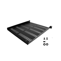 StarTechcom Bandeja Estante Ventilado 1U Voladizo para Rack 19 25kg 20
