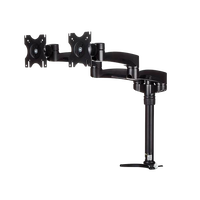 StarTechcom Brazo Articulado de 2 Monitor Soporte con Mastil para Mesa