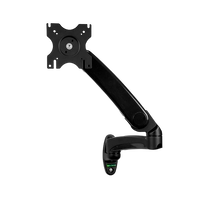 StarTechcom Brazo Soporte de Pared para 1 Monitor con Ajuste de Altura