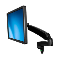 StarTechcom Brazo Soporte de Pared para 1 Monitor con Ajuste de Altura