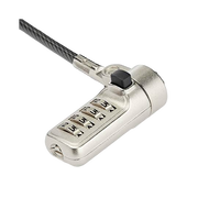 StarTechcom Cable con Candado de Combinación de 4 Dígitos  Ranura Wedge