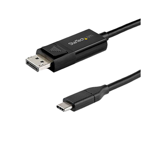 StarTechcom Cable de 1m USBC a DisplayPort 14 Bidireccional