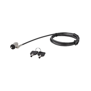 StarTechcom Candado Llave y Cable para Portátil para Ranura Tipo K StarTechcom Candado Llave y Cable para Portátil para Ranura Tipo K