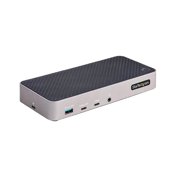 StarTechcom Docking Station de 3 Monitores 4K  Hub 5x USB  PD de 100W StarTechcom Docking Station de 3 Monitores 4K  Hub 5x USB  PD de 100W