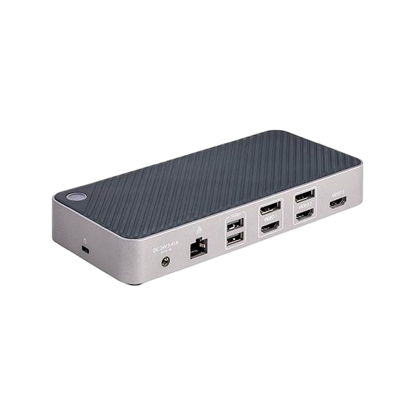 StarTechcom Docking Station de 3 Monitores 4K  Hub 5x USB  PD de 100W StarTechcom Docking Station de 3 Monitores 4K  Hub 5x USB  PD de 100W