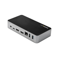 StarTechcom Docking Station USBC de 2 Puertos HDMI con PD de 65W
