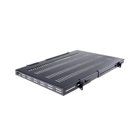 StarTechcom Estante Ventilado Resistente Ajustable para Rack 1U