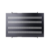 StarTechcom Estante Ventilado Resistente Ajustable para Rack 1U