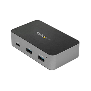 StarTechcom Hub Alimentado USBC 10Gb 2xUSBA 1xUSBC con Puerto de Red
