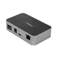 StarTechcom Hub Alimentado USBC 10Gb 2xUSBA 1xUSBC con Puerto de Red