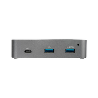 StarTechcom Hub Alimentado USBC 10Gb 2xUSBA 1xUSBC con Puerto de Red