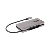 StarTechcom Hub Concentrador USBC de 4 Puertos 1x USBA 3x USB Tipo C