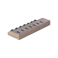 StarTechcom Hub Concentrador USBC de 7 Puertos con Interruptores