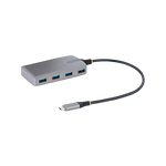 StarTechcom Hub Ladrón USBC de 4 Puertos USBA 5Gb  Concentrador USB