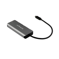 StarTechcom Hub USBC de 4 Puertos 10Gb Alimentado 2xUSBA 2xUSB Tipo C