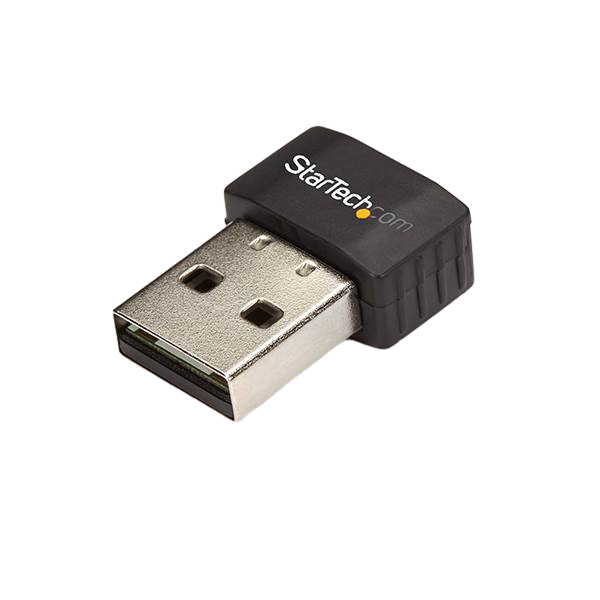 StarTechcom Micro Adaptador de Red Wifi AC Inalambrica USB AC600 Externo StarTechcom Micro Adaptador de Red Wifi AC Inalambrica USB AC600 Externo