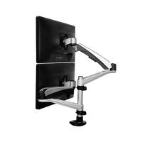 StarTechcom Soporte para Dos Monitores con Brazos Moviles Apilable