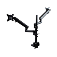 StarTechcom Soporte VESA Ajustable para 2 Monitores de 32 8kg  Grommet