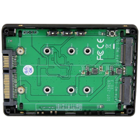 Adaptador de M2 SATA Doble con RAID  Conversor RAID 2x SSD M2 a SATA 6Gbps de 25 Pulgadas in SATA 6Gbps con Soporte para TRIM