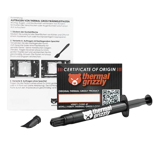 Thermal Grizzly Hydronaut Pasta térmica 15 ml 39 gr compuesto para disipador Thermal Grizzly Hydronaut Pasta térmica 15 ml 39 gr compuesto para disipador